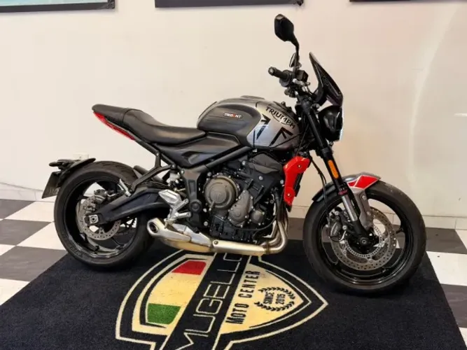TRIUMPH TRIDENT 660 ABS 2024 apenas 8.900 Km rodados, Impecavel !!! Mugello Motocenter.