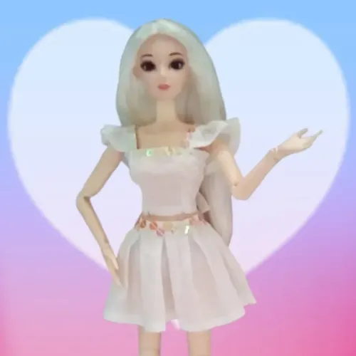 Roupa para boneca BJD de 36 cm estilo Ano Novo