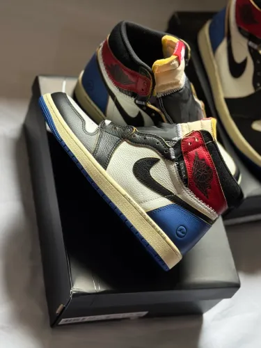 Union LA x Fragment x Air Jordan 1 Retro High OG SP Varsity Red Sport Royal (40)