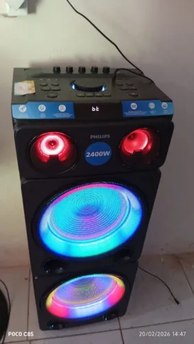 Vendo ou troco caixa de som da Philips 2400 wats