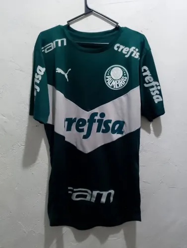 Camiseta M do Palmeiras Puma Prematch 2022 - Masculina