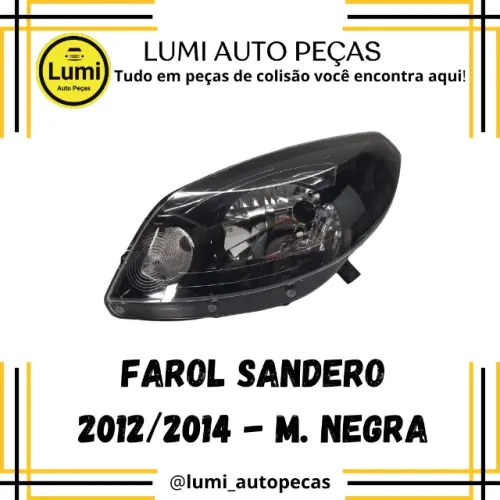 Farol Renault Sandero 2012 2013 2014 ( Novo)
