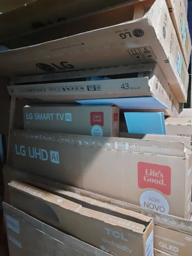 Embalagem para Tvs