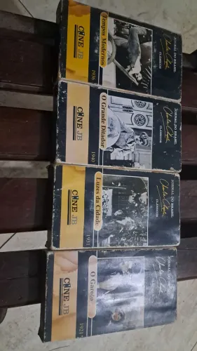 Fita VHS Charles Chaplin 1921,1931,1936 e 1940