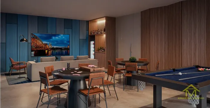 Alto padrão com ambientes amplos: Arti Design Living Torre Musa