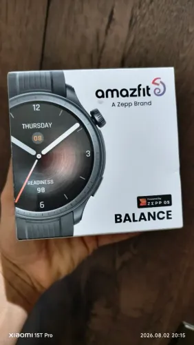 Vende novo lacrado Smartwatch Amazfit Balance Midnight Preto Tela 1,5 Com Gps E Alexa