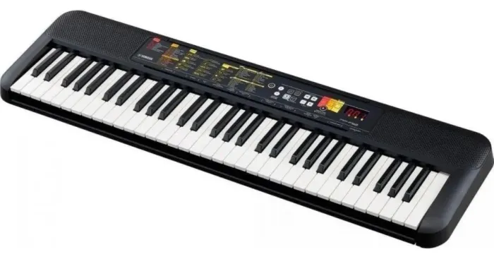 Teclado Musical Yamaha Psr- f52 61 teclas 136 sons 158 ritmos preto (Usado)