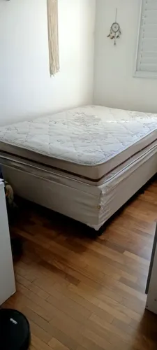 Cama Viúva Box Baú + Colchão 