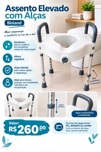 Assento elevado