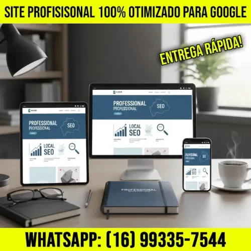 SITE PROFISISONAL, APAREÇA NO TOPO DO GOOGLE