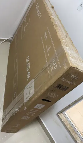 Smart TV TCL 75 polegadas nova