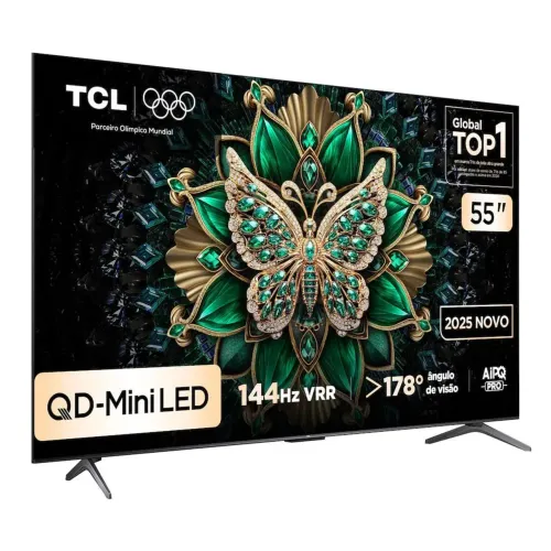 Vende-se Smart TV TCL  55 Polegadas  -  55C6K QD-Mini LED 4K Premium
