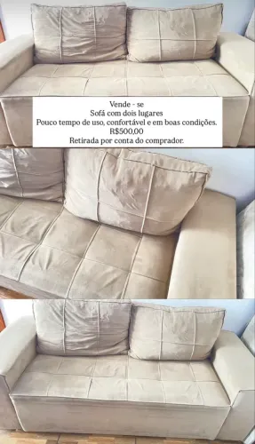 Sofá 2 lugares