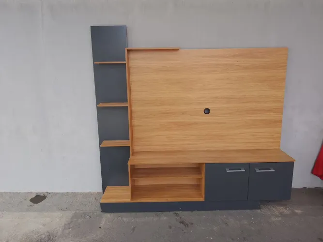 Rack com painel
