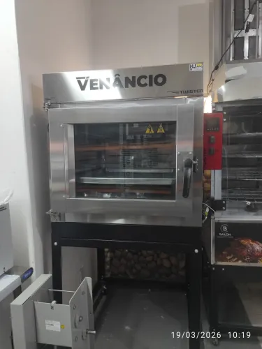 Bh forno turbo Venâncio a gás para 5 assadeiras
