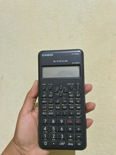 Casio CALCULADORA CIENTIFICA 240 FUNCOES FX-82MS-2-S4-DH PRETA, Preto