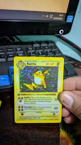 Carta Proxy 1 linha! Raichu 1 edição 1999