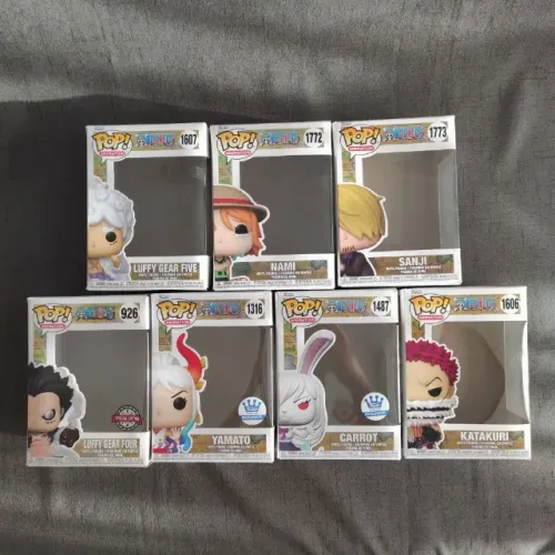 lote 7 caixas Funko One Piece