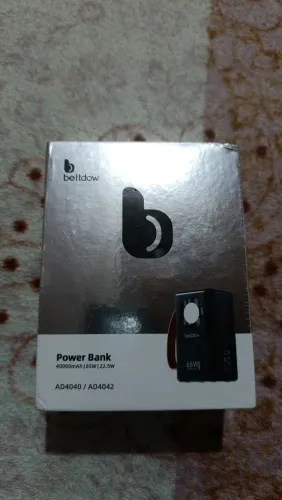 POWERBANK Betdow 40000 MaH com 65W de carregamento