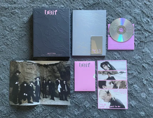 álbum stray kids do it incompleto