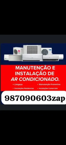 Instalação de ar condicionado