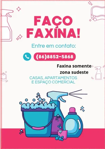 Faço faxina