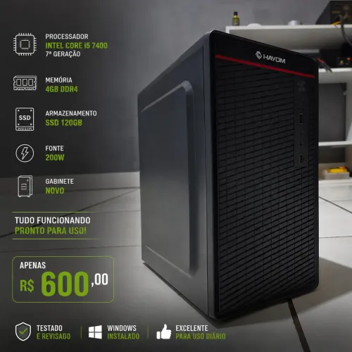 Computador Intel i5 7°