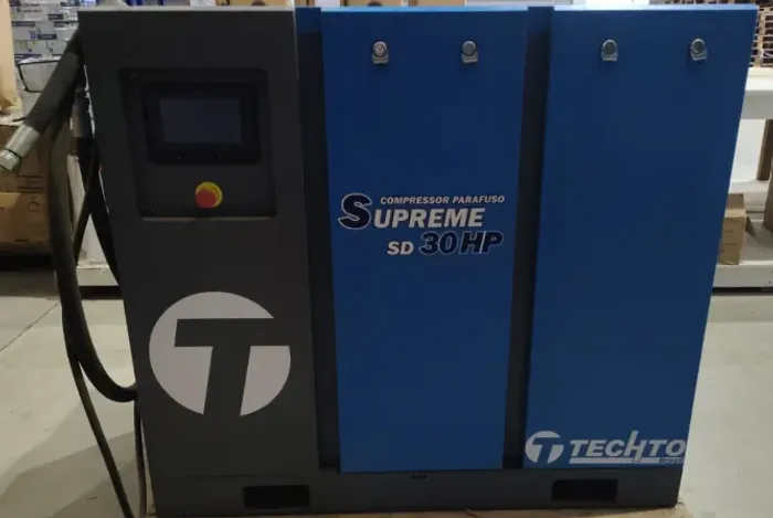 Compressor de Parafuso Techto Brasil - Linha Supreme SD 30HP