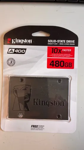 SSD KINGSTON A400 480GB LACRADO!