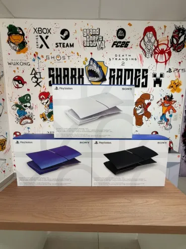 Tampas ps5 slim lacrados
