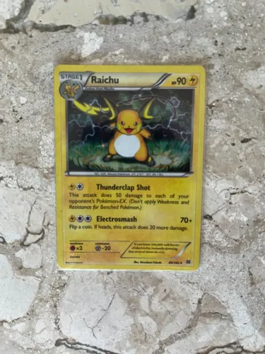 Raichu (49/162) Carta Pokemon TCG