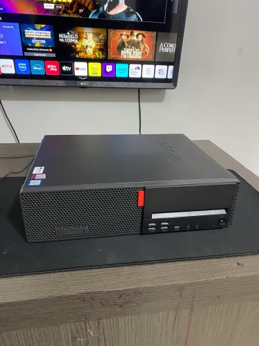 CPu empresarial Lenovo core i7 9700 9th 4.7Ghz 8GB Ddr4 Ssd 256GB Windows pro 