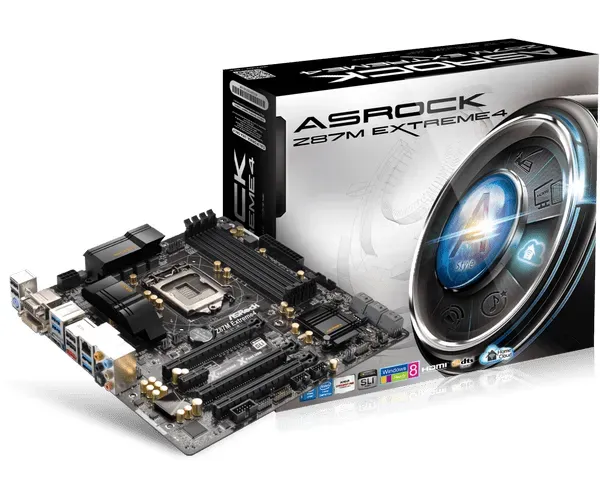 Placa mãe ASRock Z87M Extreme4 - LGA 1150 - Com defeito