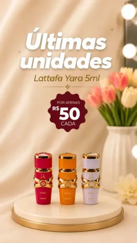 PERFUME YARA LATTAFA ÓLEO 5ML