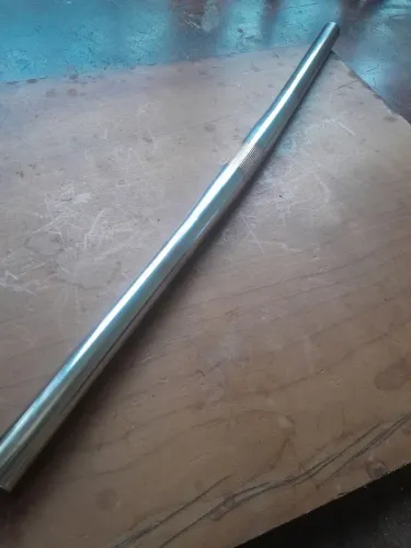 Guidão reto de bicicleta 25.4 anodizado vintage