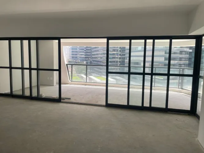 4 Portas de vidro balcão em alumínio de correr 2,30 m alt x 1,22 largura