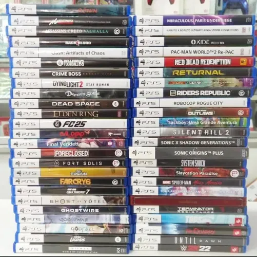 Jogos usados em perfeito estado de ps5