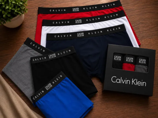 Kit 3 Cuecas - Calvin Klein