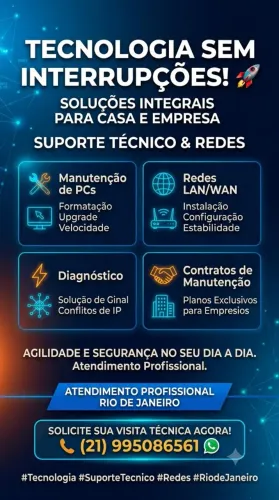 Internet caindo? PC travando no meio do Home Office? ?