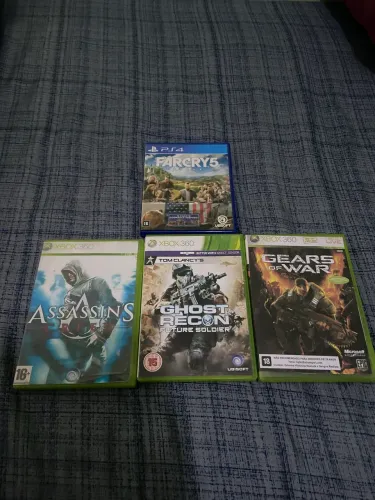 VENDO JOGOS DE XBOX 360 E PS4