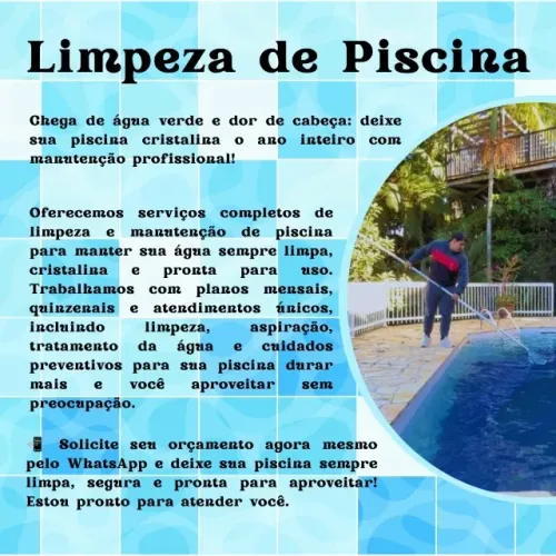 Limpeza de Piscinas