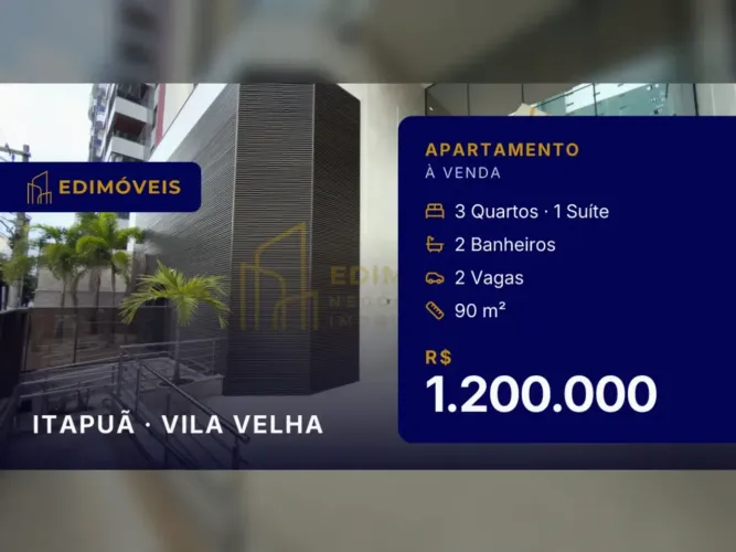 Pronto para morar: apartamento em Itapuã com 3 quartos e sauna!