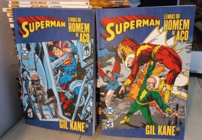 Hq Superman: Lendas do Homem de Aço Vol 1 e 2 -Completo - Gil Kane /Panini 2018