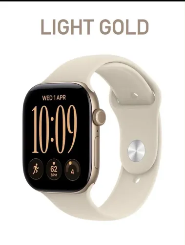 Apple Watch Series 12 ? 42mm Cor: Light Gold 