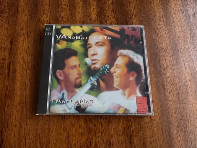CD DUPLO - PARALAMAS - VAMO BATÊ LATA