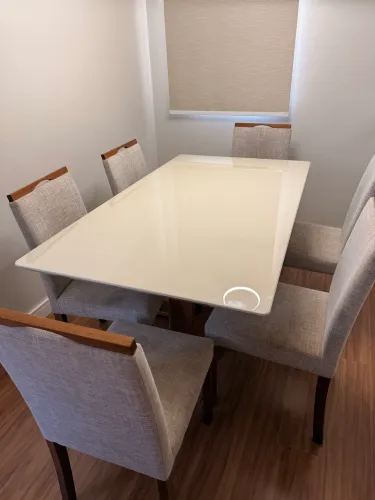 Mesa de jantar 1a. Linha - 6 lugares