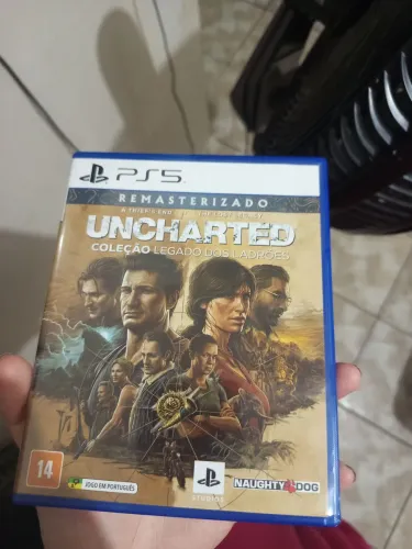 Jogo uncharted ps5 nunca usado