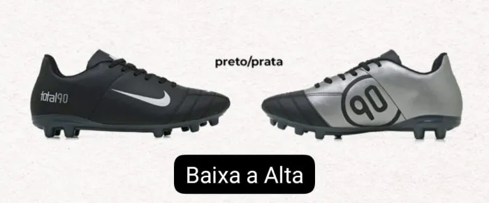 Chuteiras 34 ao 43