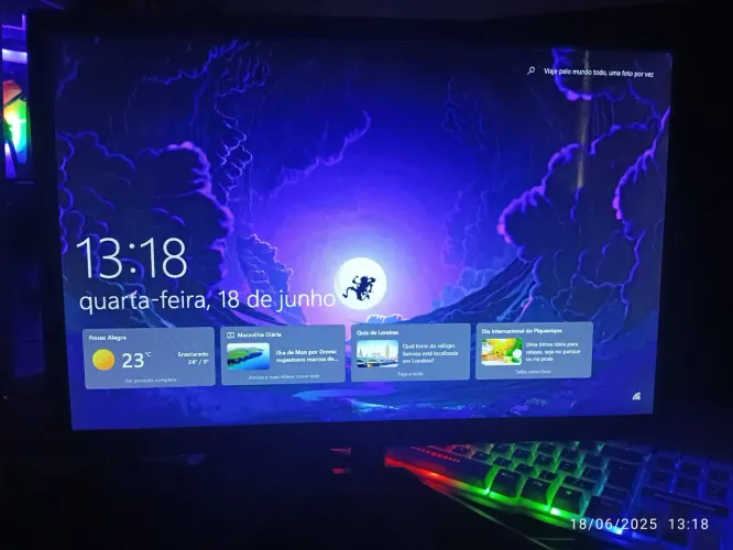 Monitor LED Bluecase 19'