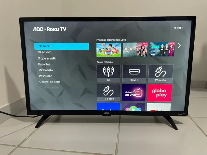 SMART TV 32 polegadas AOC